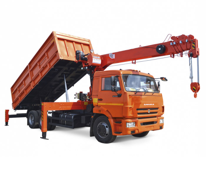 Самосвалы с КМУ