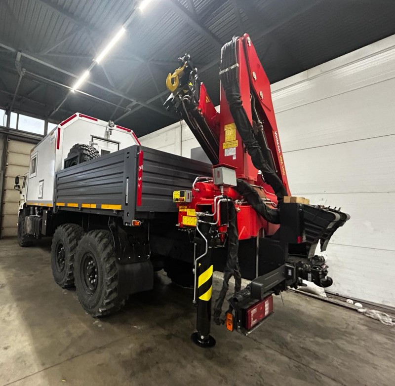 Автомобиль специальный, мастерская передвижная с КМУ «ИНМАН ИМ-150»(АРОК) 43824М-02 на шасси КАМАЗ 43118-73092-50